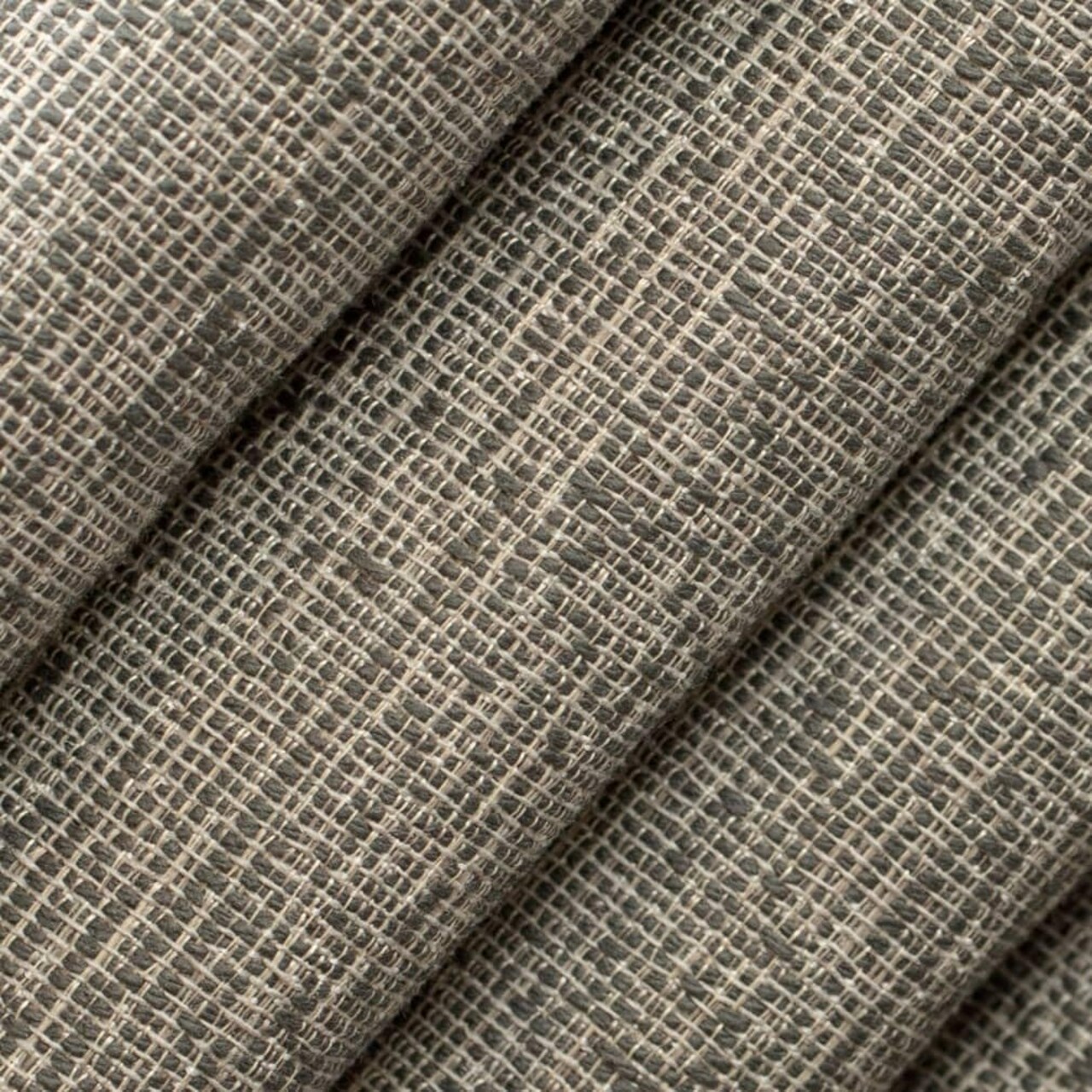 Grey Stain Resistant Performance Pet Friendly Texturedd Tweed Upholstery Fabric by The Yard - SKU: Isla Slate